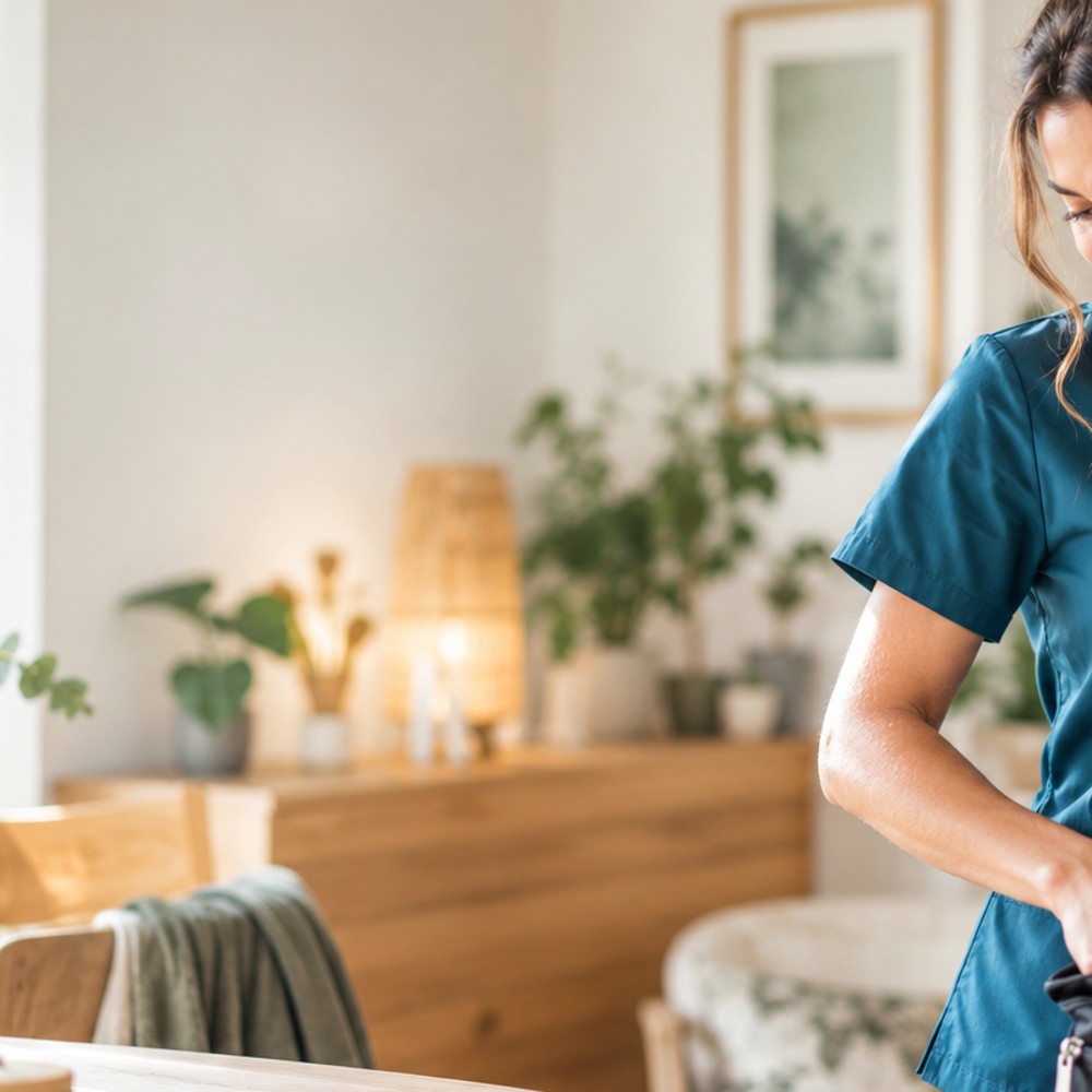 Contrat et documents d’une infirmière remplaçante